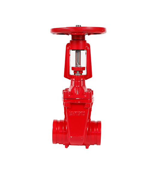 Grooved Rising Stem Gate Valve